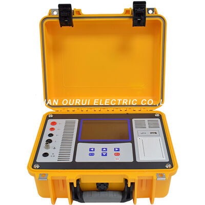 Máy kiểm tra điện trở cuộn dây biến áp một kênh tích hợp pin lithium