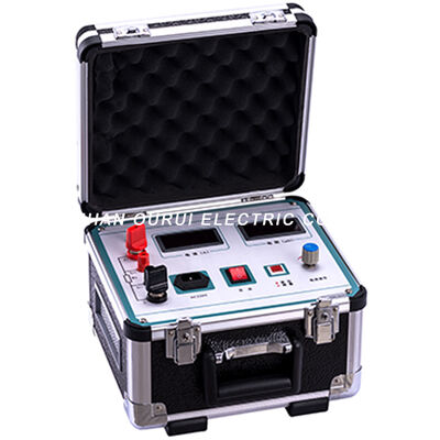 Bom preço. Equipamento de ensaio de disjuntores leves DC 50A 100A Teste de resistência ao circuito on-line